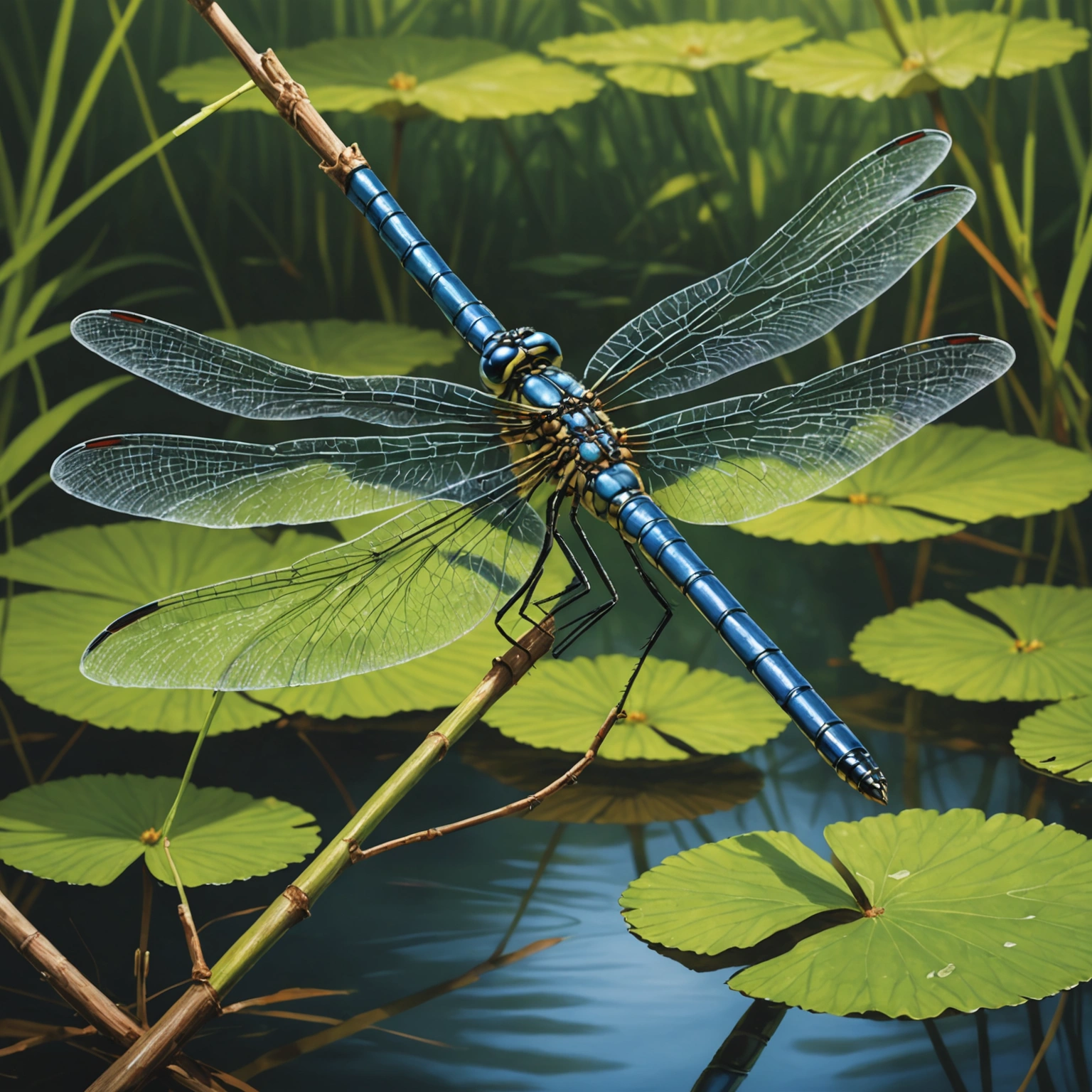 Стрекозы: Искусство скорости и охоты в мире насекомых