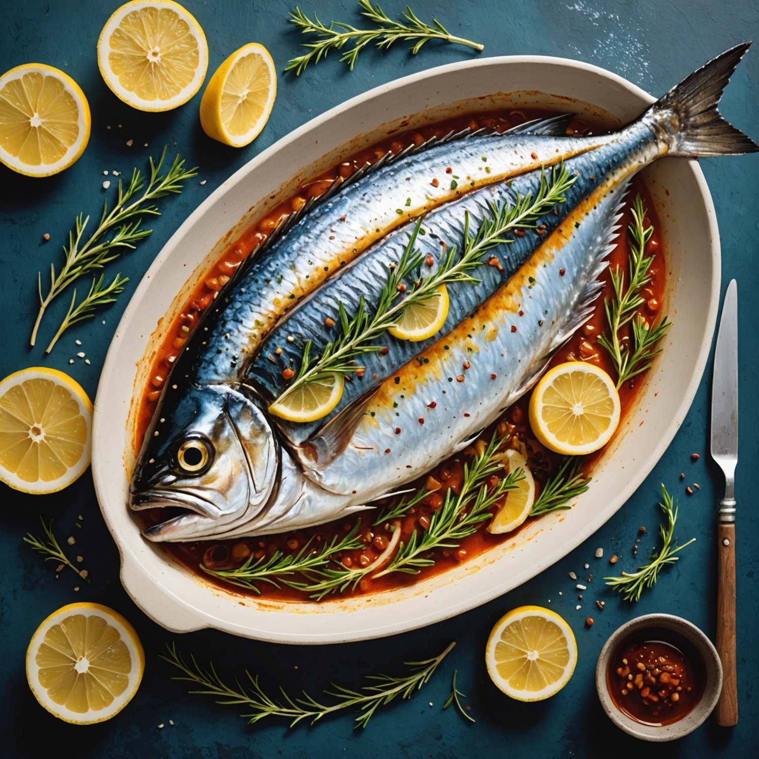 Скумбрия запечённая целиком в духовке: лучшие рецепты с лимоном, овощами и в фольге