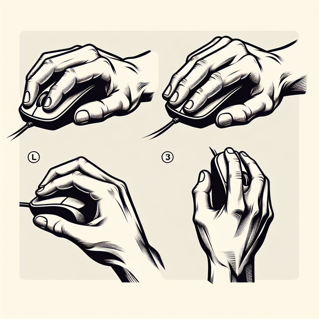 Пальцевый хват мыши: Введение в мир эргономики и эффективности