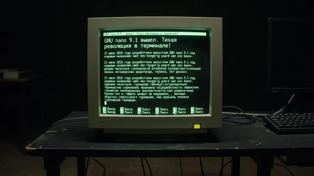 GNU nano 9.1 вышел. Тихая революция в терминале!